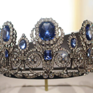 sapphire tiara